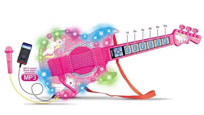 Гитара детская музыкальная MP3 2 режима/2 мелодии - фото 6