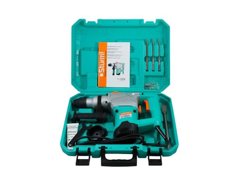 Перфоратор Sturm RH2528V в кейсі 1600 Вт (40523800) - фото 4 Перфоратор Sturm RH2528V в кейсі 1600 Вт (40523800) - фото 4