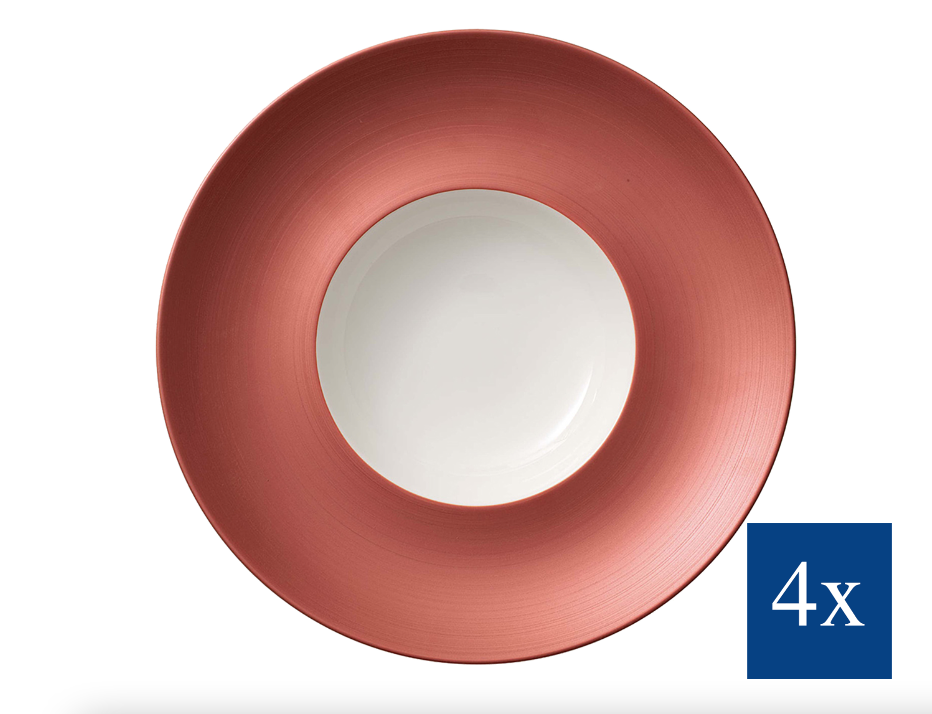 Набір супових тарілок Villeroy & Boch Manufacture Rock Glow порцеляна Ø29 см 4 предмети (1042622700) - фото 2 Набір супових тарілок Villeroy & Boch Manufacture Rock Glow порцеляна Ø29 см 4 предмети (1042622700) - фото 2