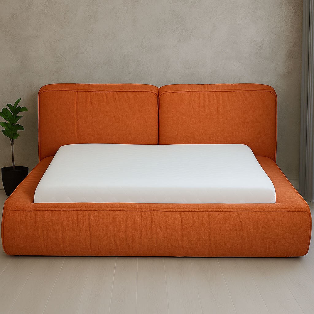 Ліжко Бруно 160х200 см Allure Orange - фото 2