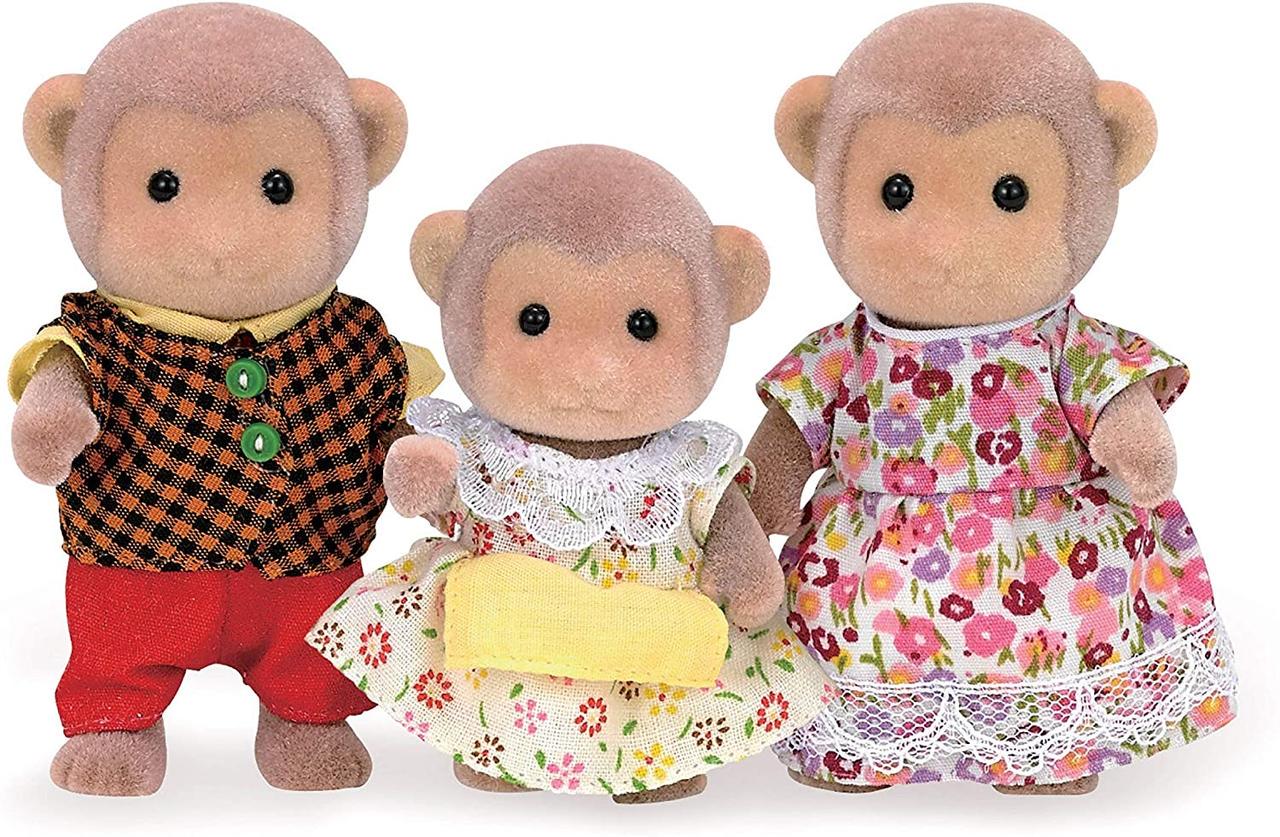 Фігурки Sylvanian Families CalicoCritters Mango Monkey Family (CC1489) - фото 2