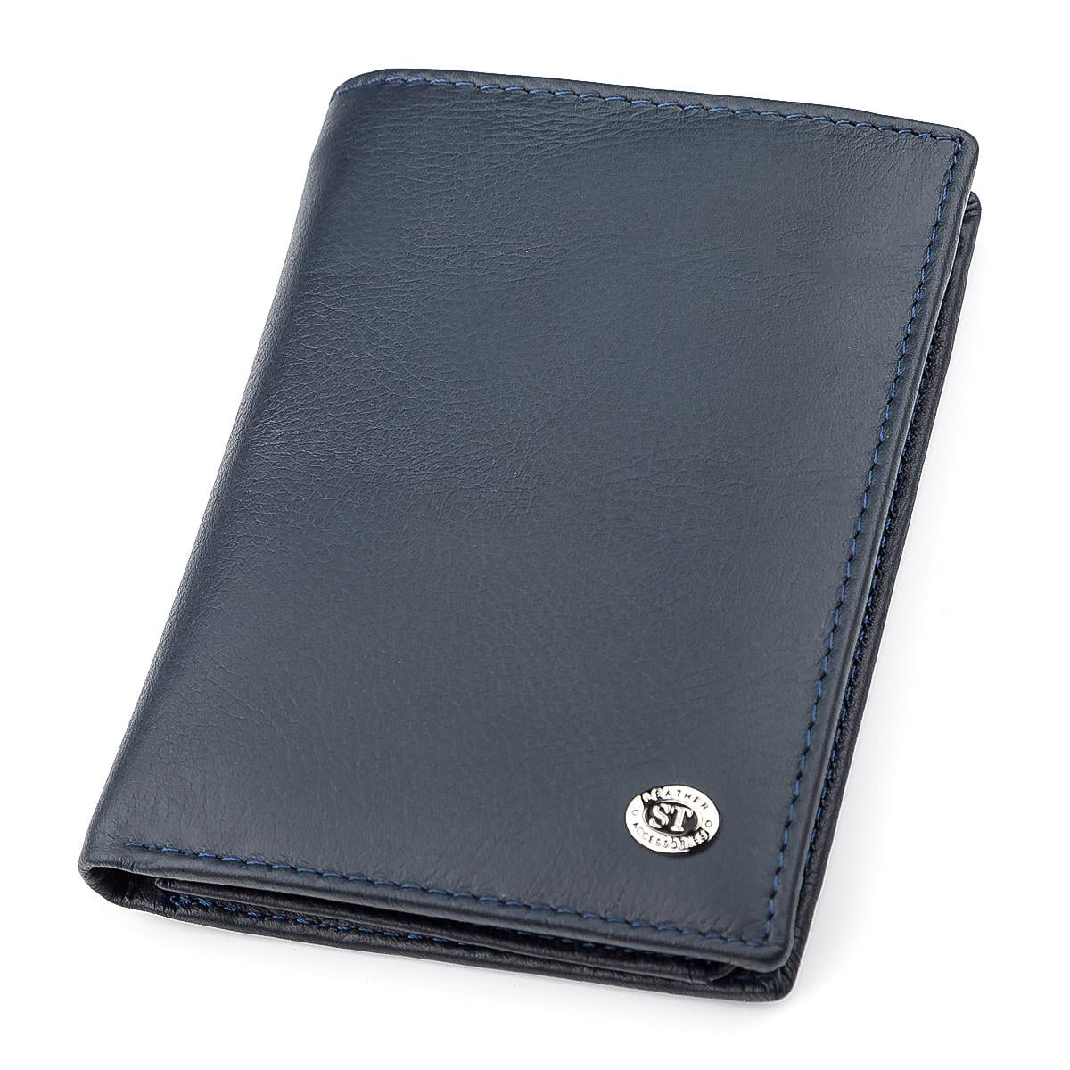 Кошелек ST Leather 18349 кожа Синий (23448)