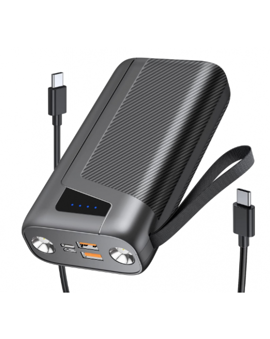 Аккумулятор УМБ Powerbank Rsesun 27000 mAh з фонарем
