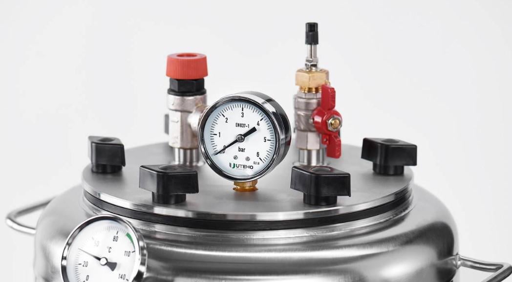 Автоклав для консервирования UTEHO А40 50 л 40 банок/0,5 л (842684063) - фото 4