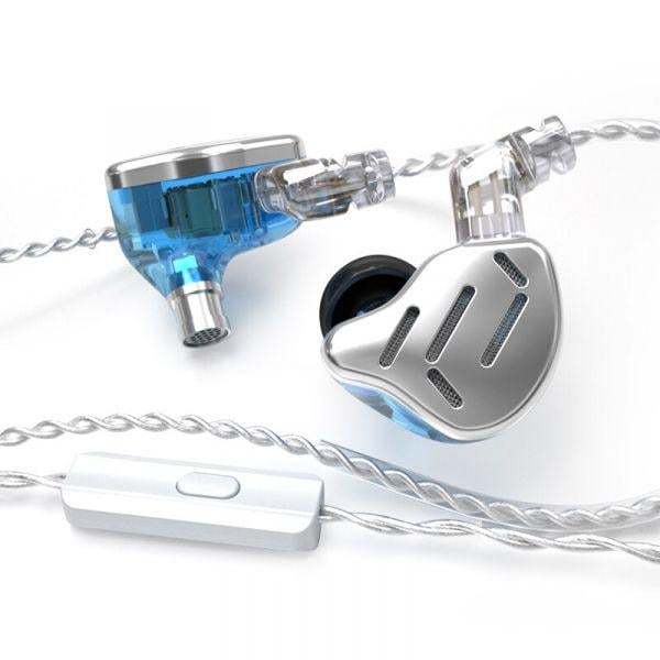 Наушники KZ ZAX Mic Silver (1239930)