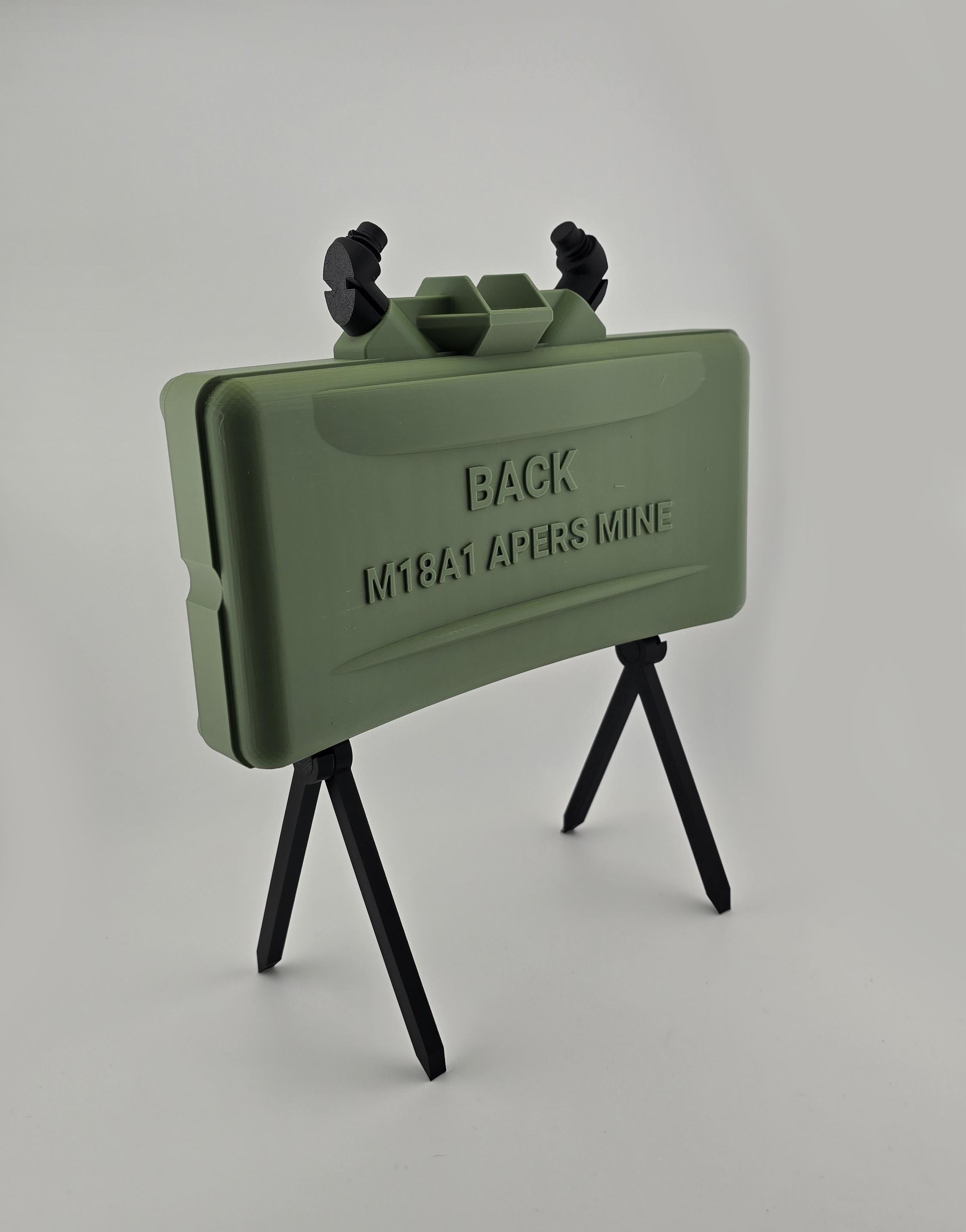 Декоративная мина со складными ножками (0117) - фото 3