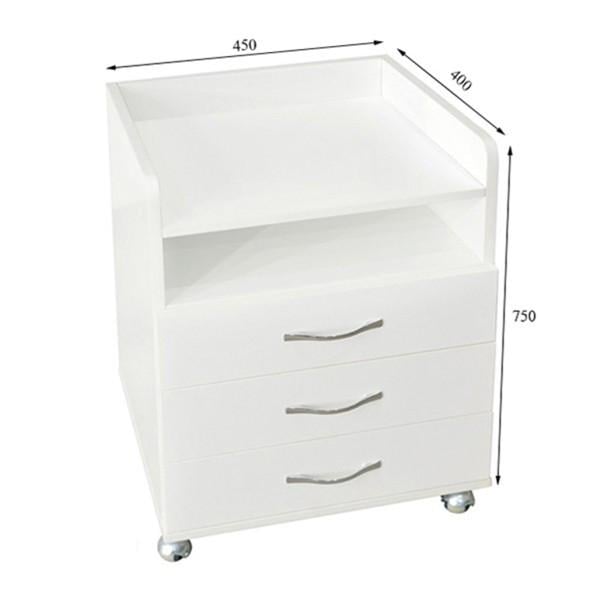 Тумба косметологическая Эльф 3 Белый (10143) - фото 3 Тумба косметологическая Эльф 3 Белый (10143) - фото 3