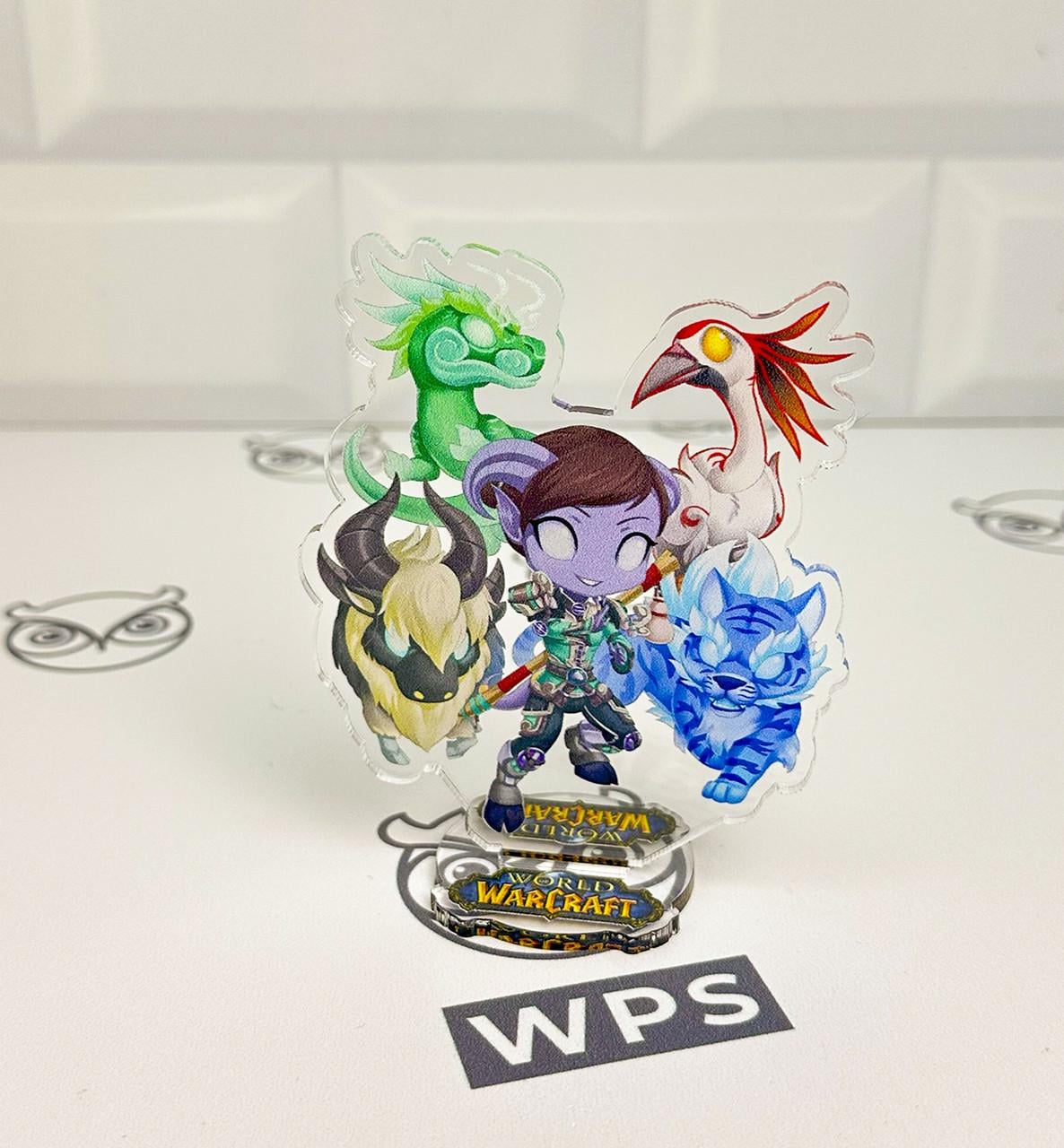 Фигурка коллекционная акриловая World of Warcraft Chibi Дренейка 10 см (2123633908)