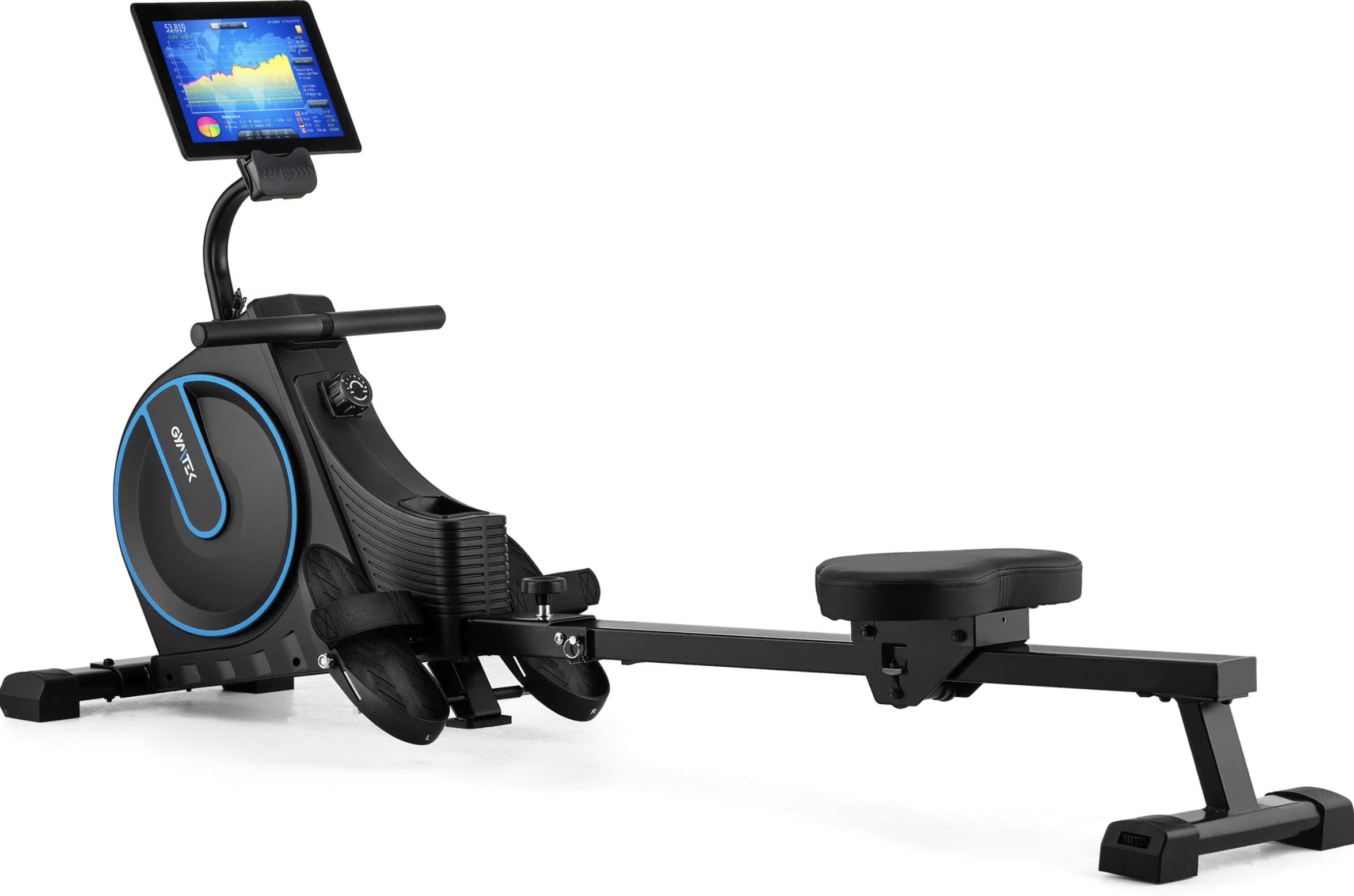 Тренажер гребний Gymtek XR1000 магнітний Синій (4589) - фото 2