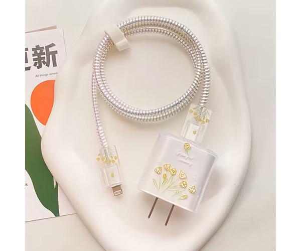 Защита для зарядного устройства и кабеля Spring Melody 20 W (1308) Защита для зарядного устройства и кабеля Spring Melody 20 W (1308)