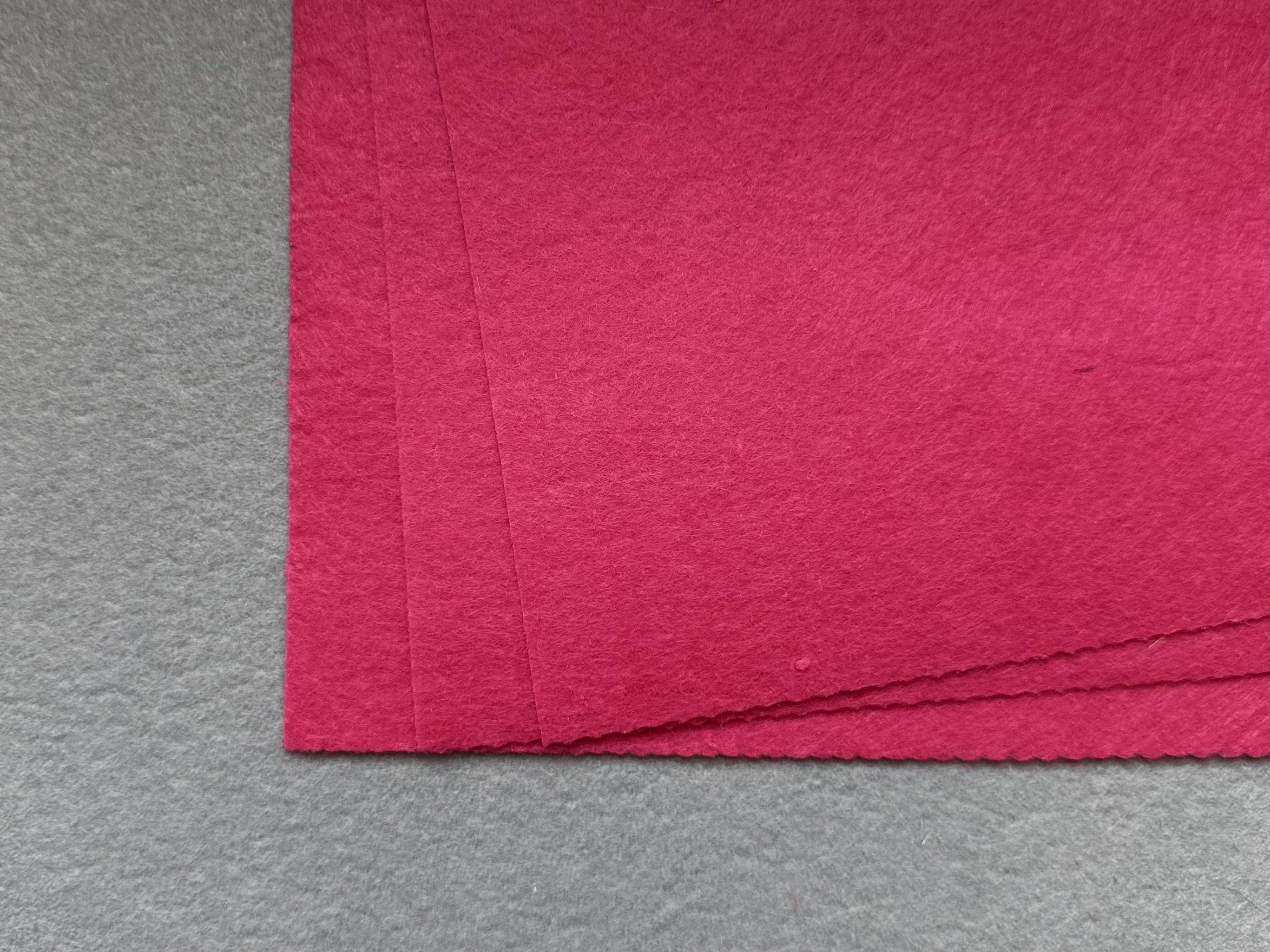 Фетр 1 мм А4 #39 Малиновый (17278)