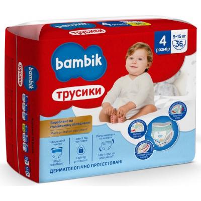 Подгузник Bambik трусики 4 9-15 кг 36 шт. (4823071652550) - фото 2