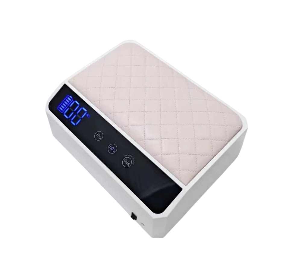 Лампа беспроводная Х40 с подлокотником на аккумуляторе 28800 mAh 178 Вт Розовый