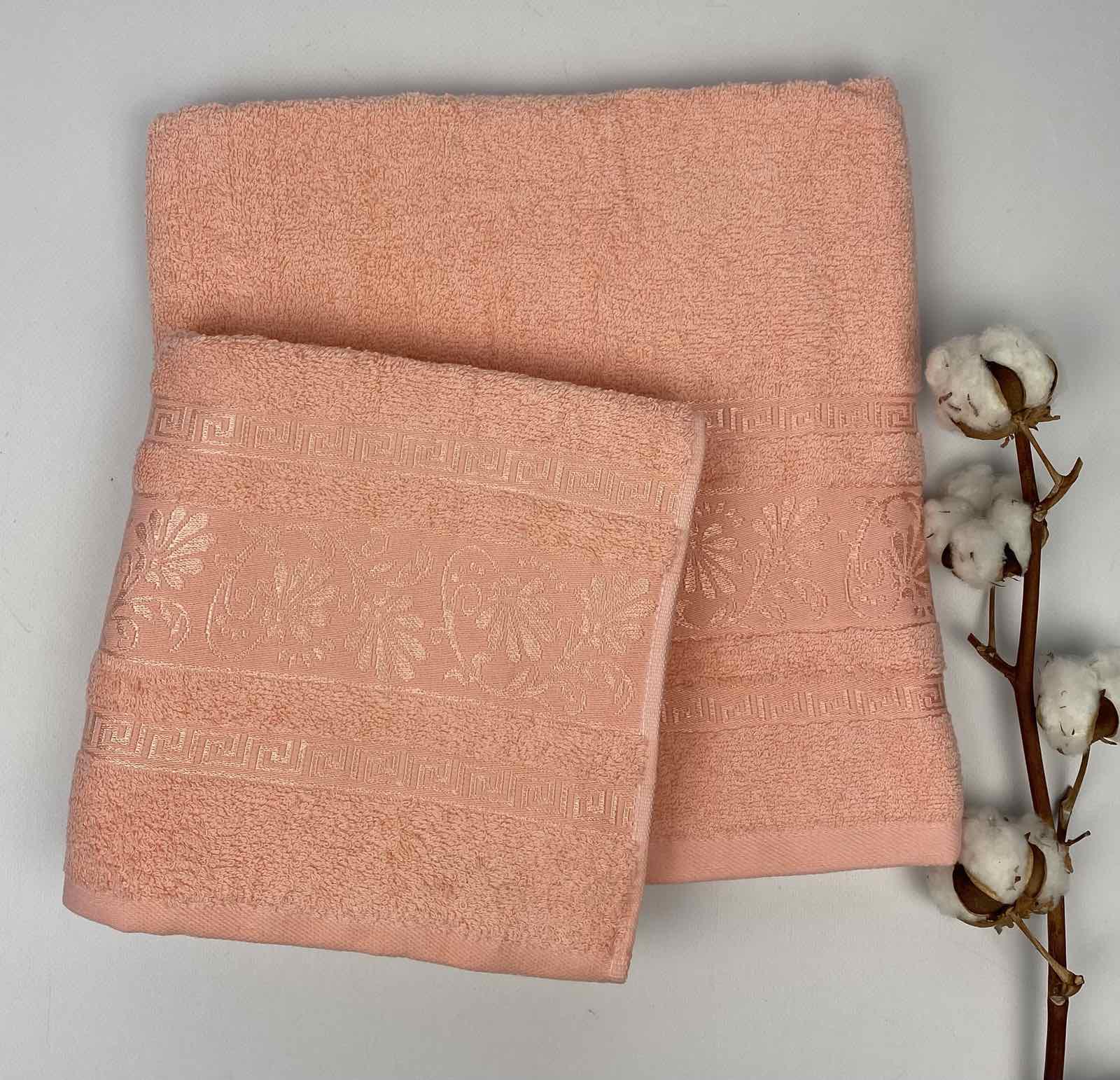 Набор полотенец Cottonize cod 137 2 шт. Персиковый (CN21265)