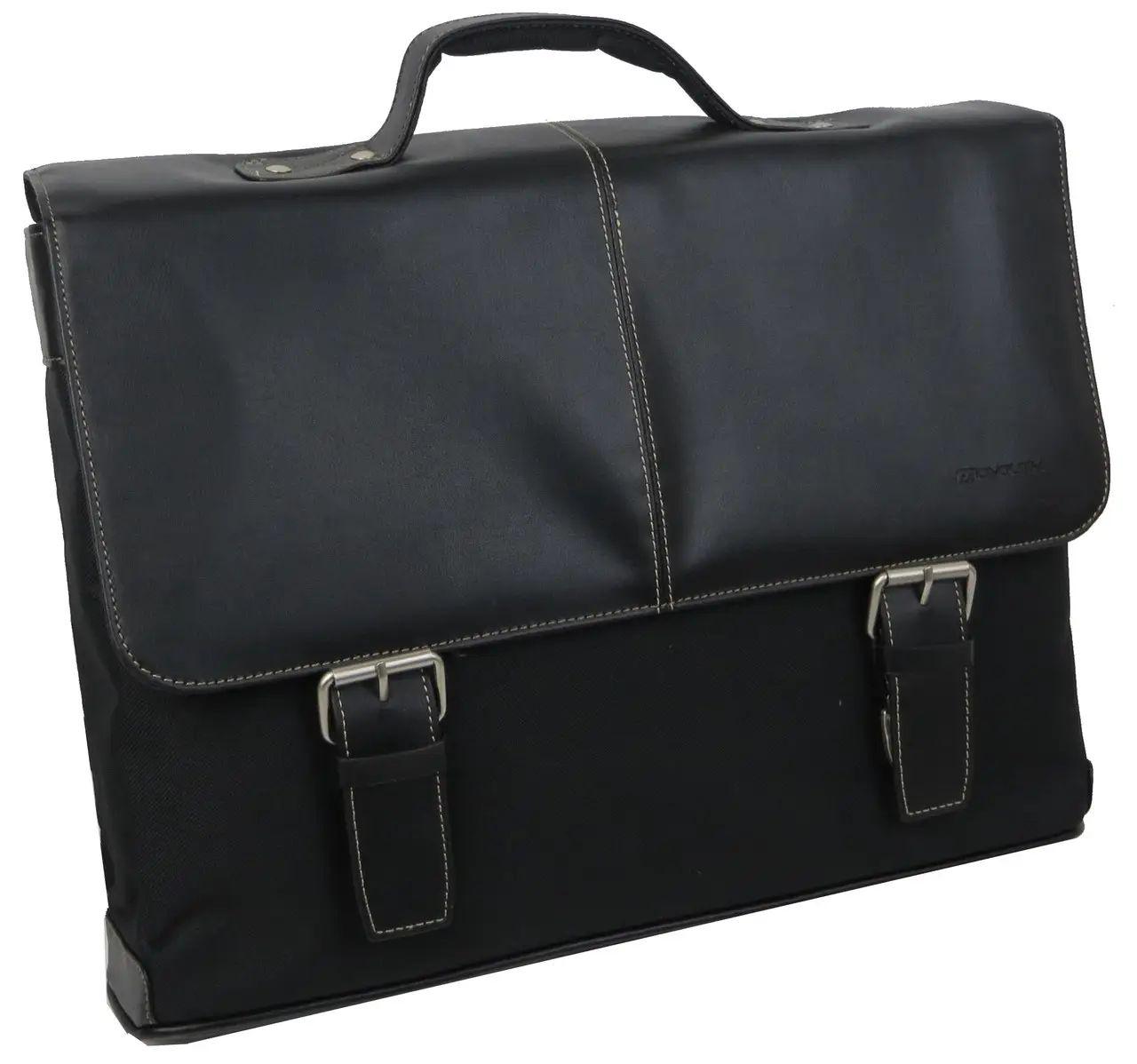 Портфель чоловічий Monolith 15,6" з відділом для ноутбука Чорний (S2395 black) - фото 2
