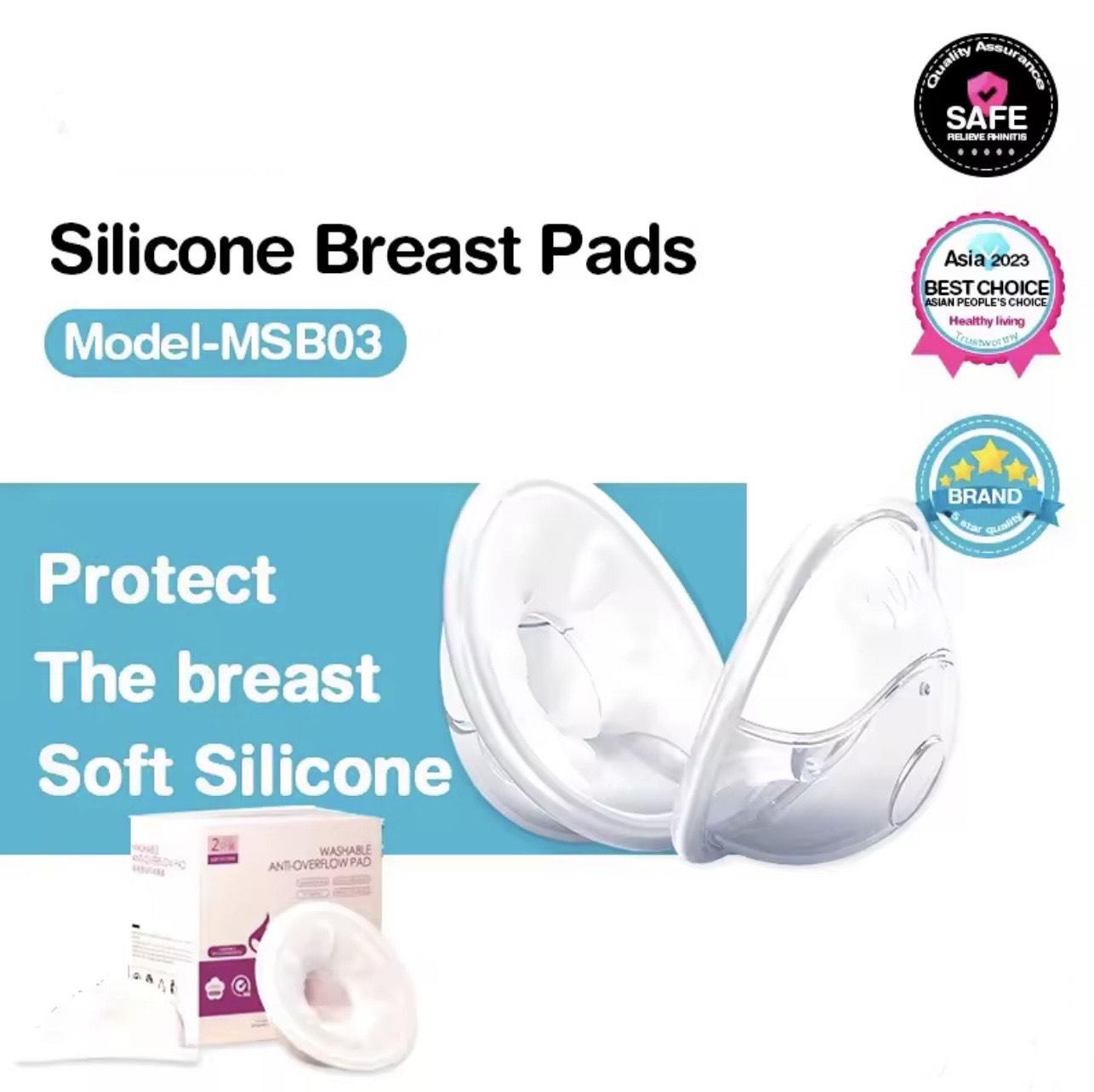 Накладки на груди для збирання молока багаторазові Dr. Isla силіконові ВРА free (MSB-03) - фото 5 Накладки на груди для збирання молока багаторазові Dr. Isla силіконові ВРА free (MSB-03) - фото 5