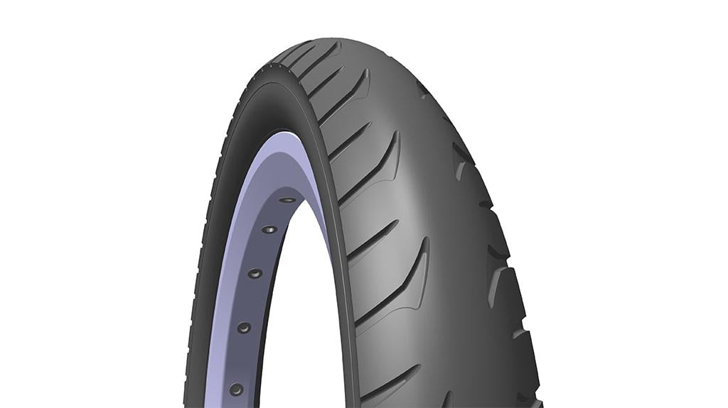 Покрышка велосипедная RUBENA GOLF V63 10"x1,75"x2/47-152 (TIR-30-63)