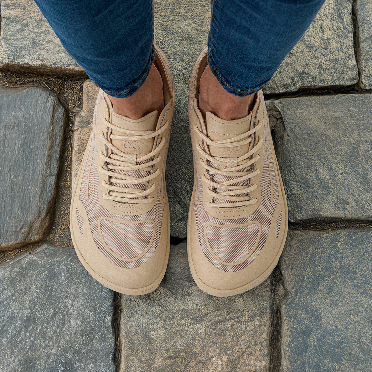 Кроссовки босоногие Barefoot Be Lenka Velocity р. 38 24,6 см Бежевый (BE-07 №9-1) - фото 9