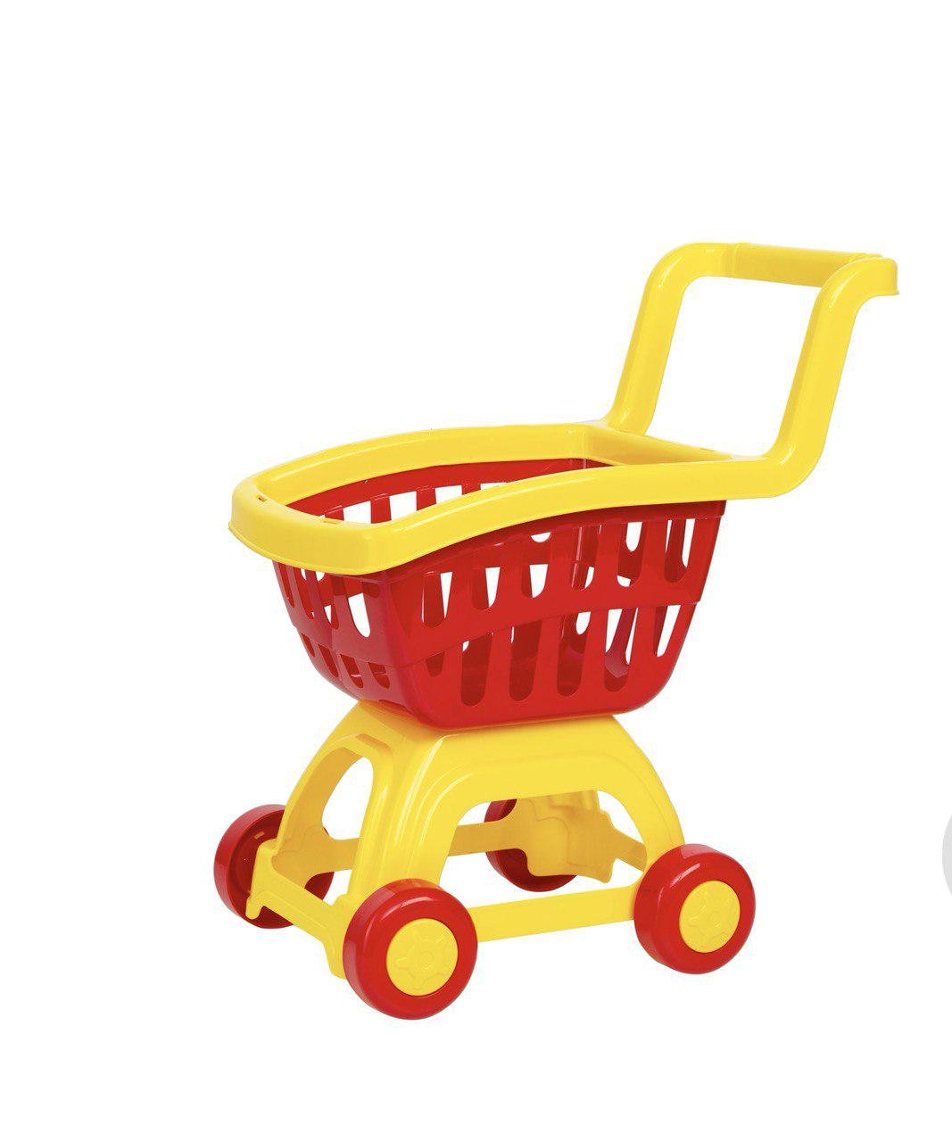 Візочок для супермаркету Червоний