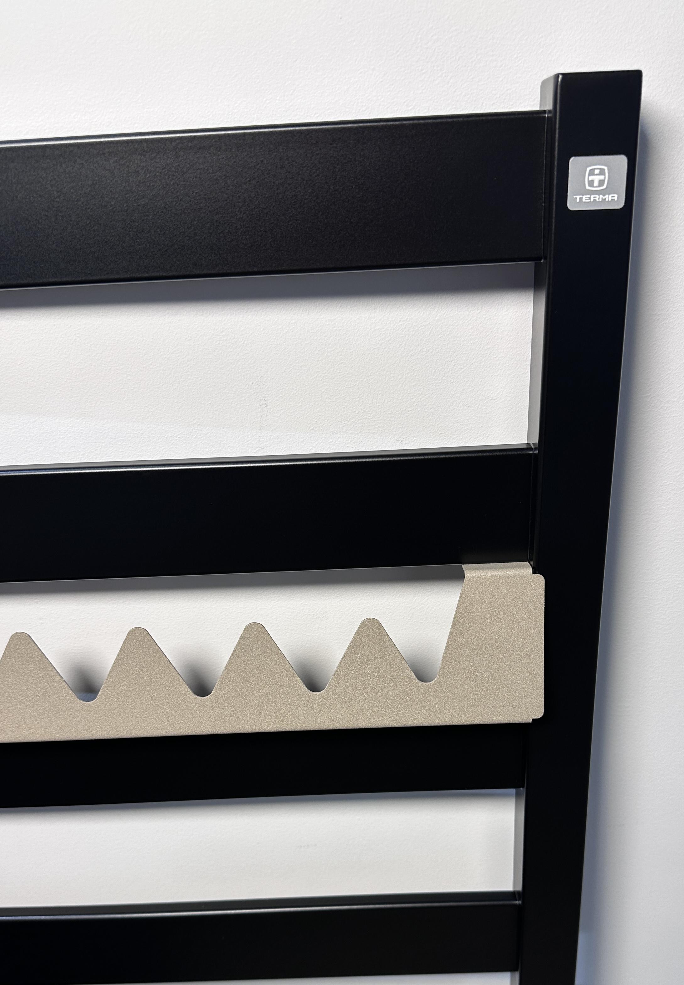 Вешалка Terma Shark 500 мм Quartz (602) - фото 2 Вешалка Terma Shark 500 мм Quartz (602) - фото 2