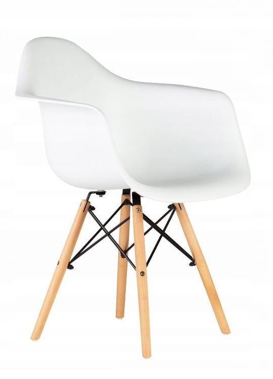 Стілець Just Sit Moderna пластиковий Білий (6207426)