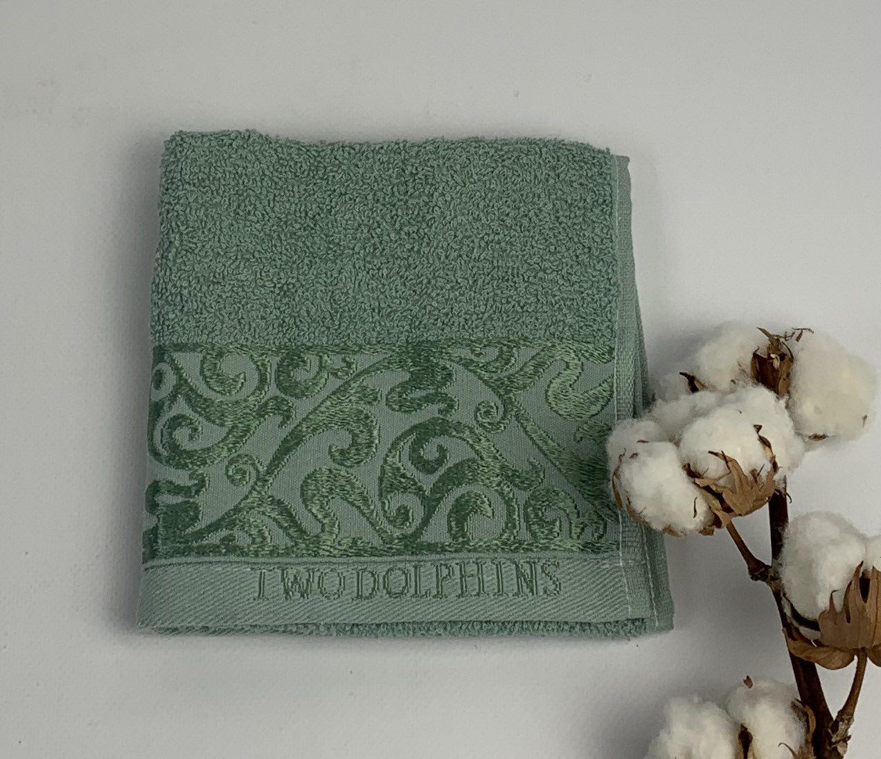 Полотенце Two Dolphins Vip Cotton Kalimnos A156 30х50 см Салатовый (CN32121)