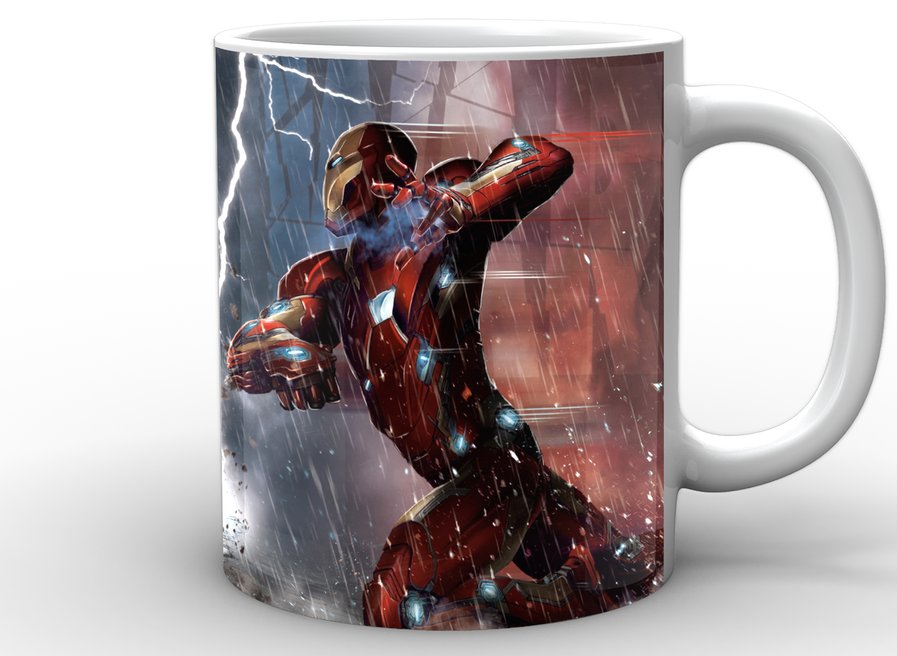 Чашка GeekLand Captain America Первый Мститель 330 мл (CA.02.017)