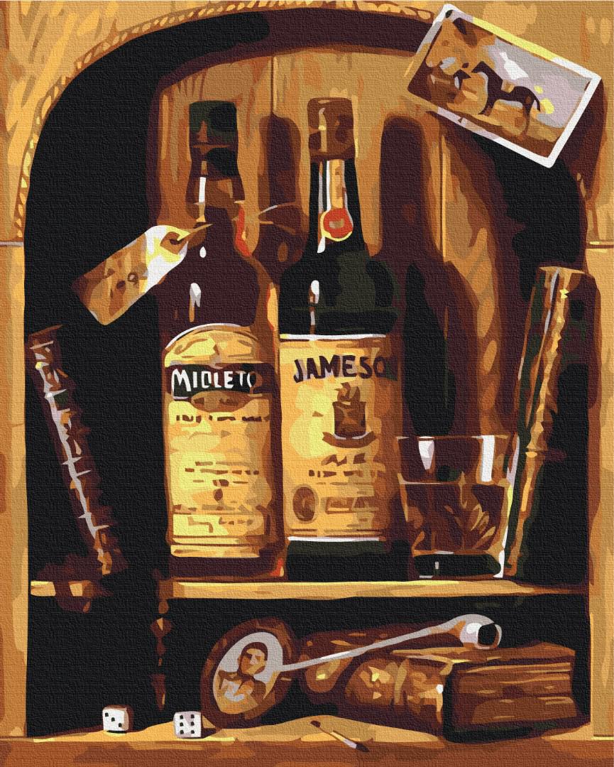 Картина по номерам Brushme Подарочный набор 48x60 см (BS21446L)