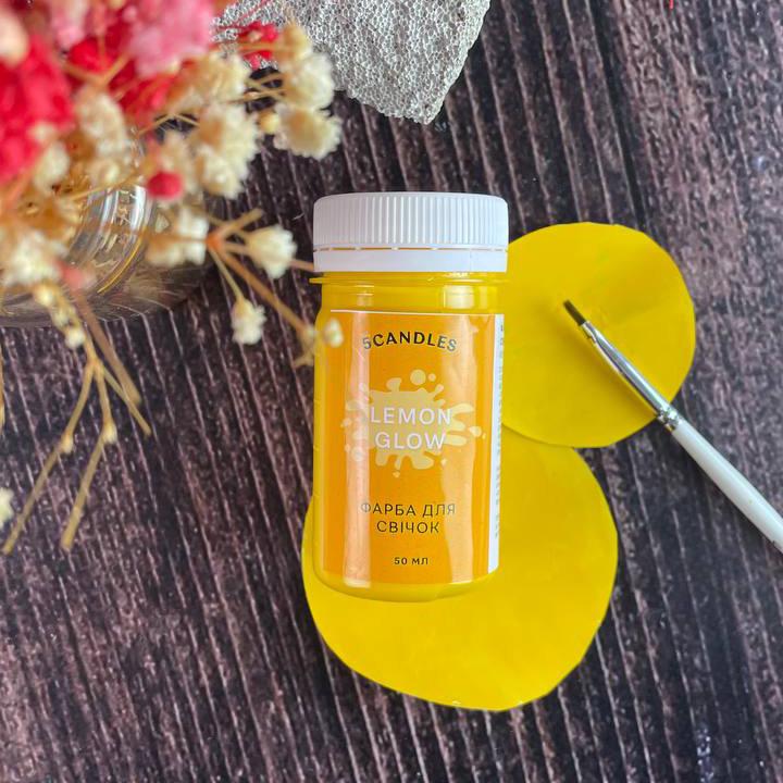 Фарба для свічок Лимонний блиск (1395)
