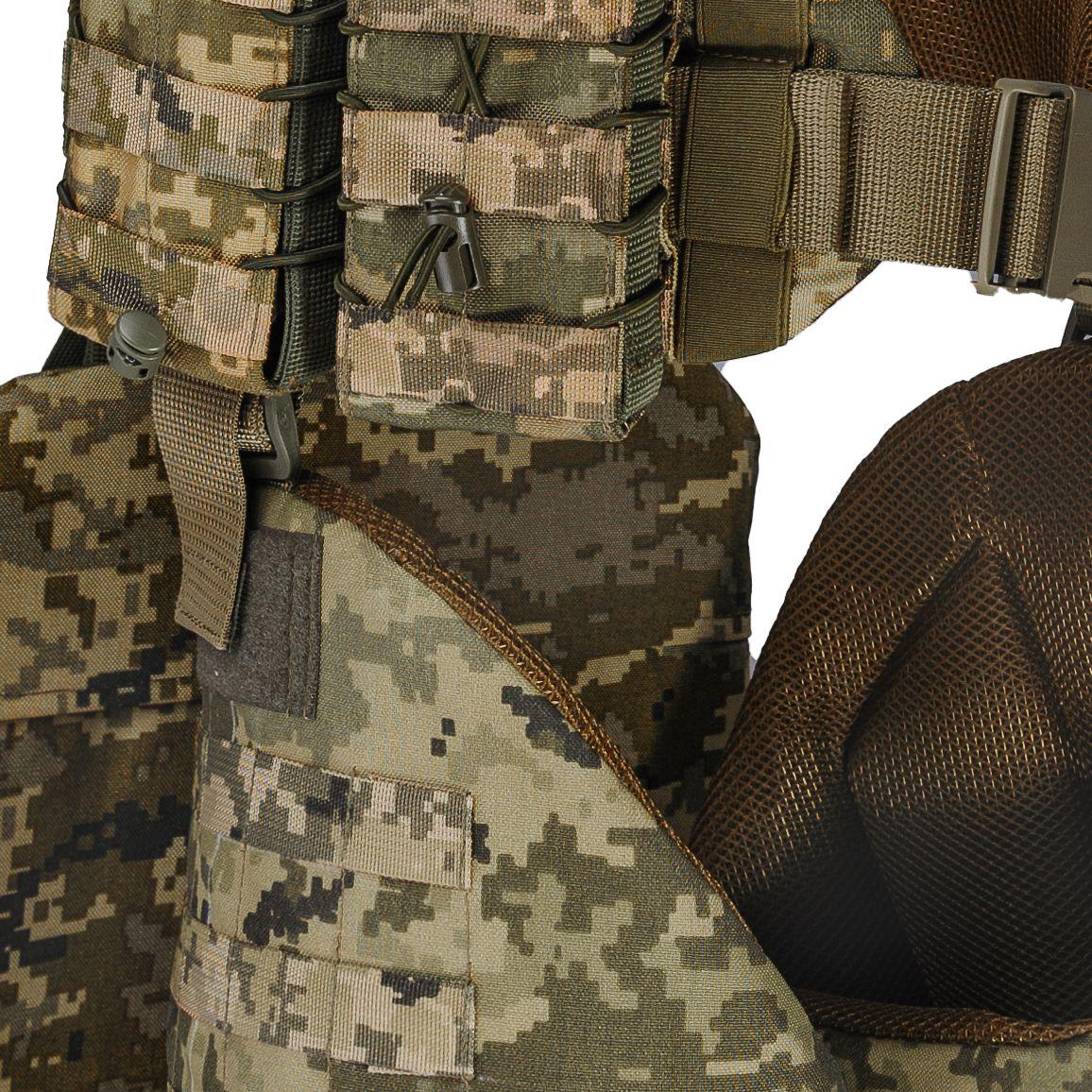 Баллистическая защита ног бедер и РПС Warbelt 1 класс SPECPROM L Пиксель - фото 7