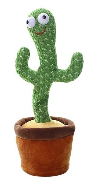 Кактус танцюючий співаючий 120 пісень з підсвічуванням (1775837504)