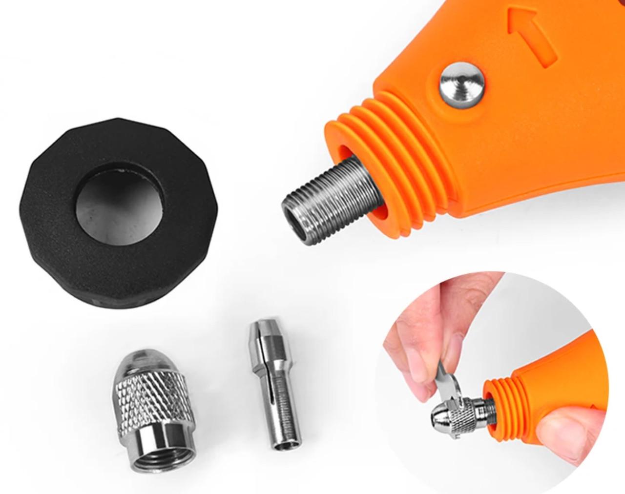 Бормашина міні-дриль/гравер HILDA MD200-A з комплектом насадок 200W (26569223) - фото 4 Бормашина міні-дриль/гравер HILDA MD200-A з комплектом насадок 200W (26569223) - фото 4