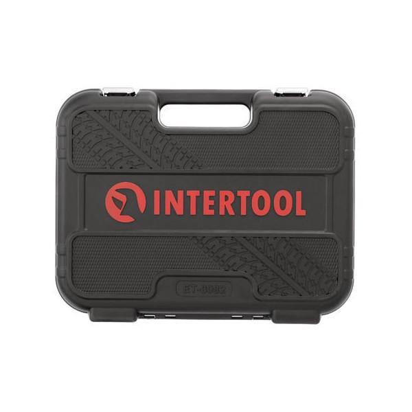 Intertool Набір інструментів 1/2 "& 1/4", 82ед., Cr-V STORM INTERTOOL ET-8082 - фото 8