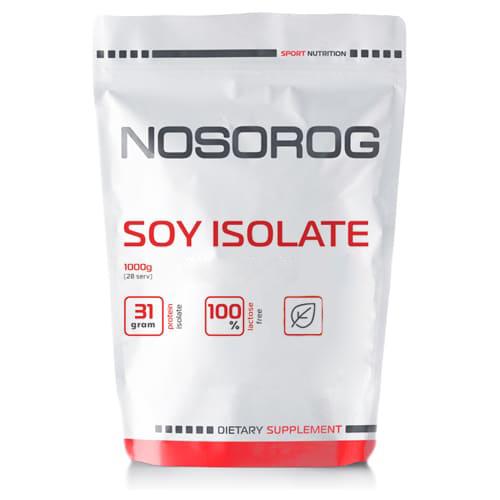 Протеин Nosorog Soy Isolate 1 кг Натуральный (8322V12945)