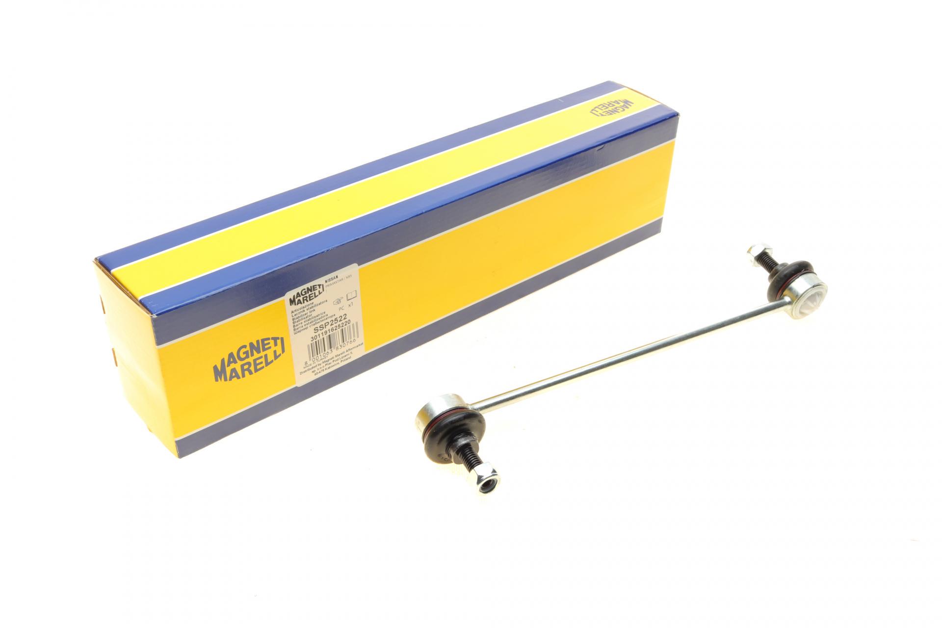 Тяга стабилизатора переднего Renault Trafic II/III/Opel Vivaro A/B 01- SSP2522 301191625220 MAGNETI MARELLI