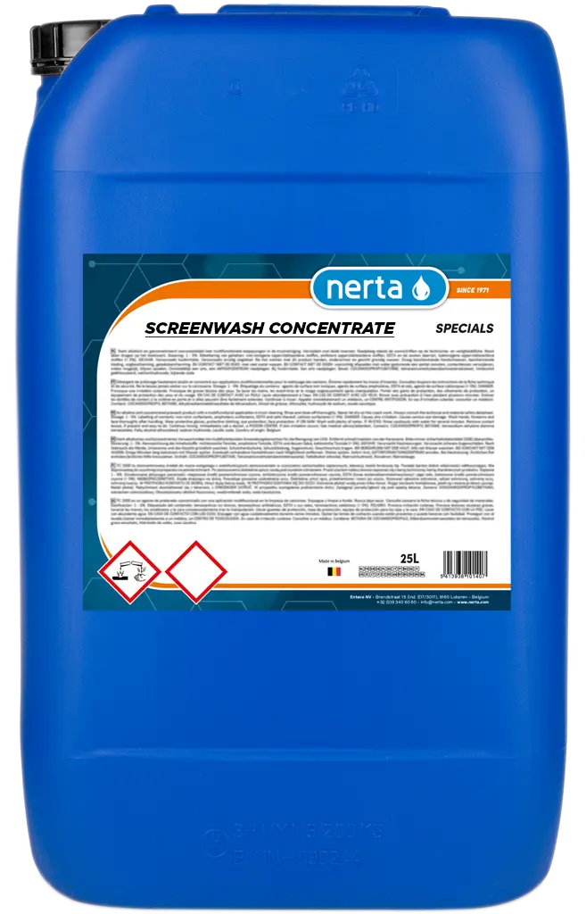 Омивач лобового скла Nerta SCREENWASH CONCENTRATE концентрат зимовий 25 л (17843970)