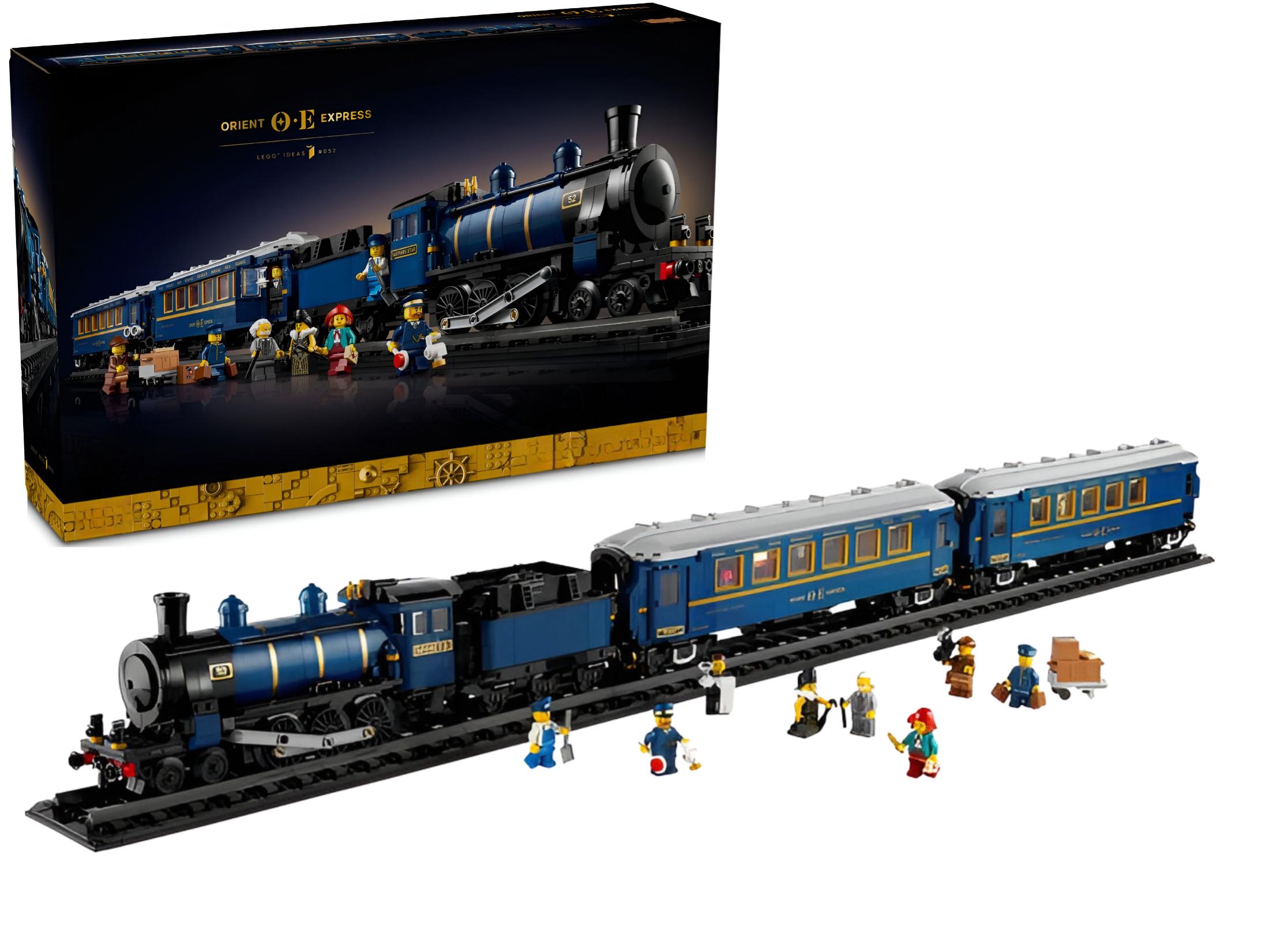 Конструктор Поезд "Восточный экспресс" 2540 деталей (62344) - фото 2