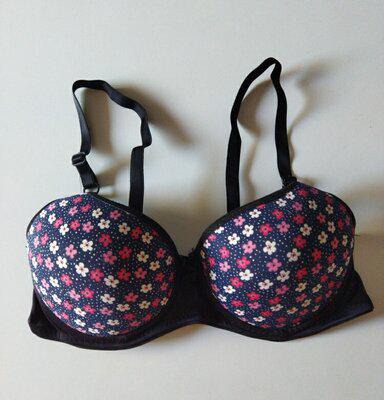 Бюстгальтер в квіточки Nisa Tekstil з пуш-ап 75B