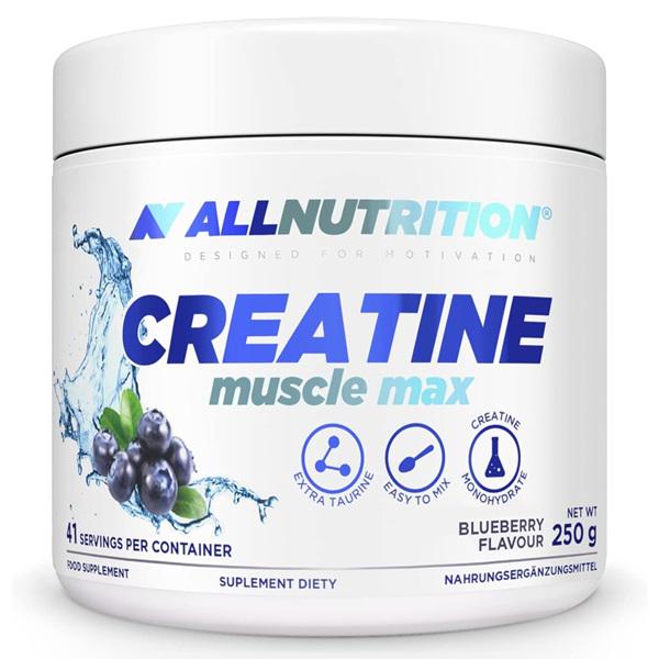 Креатин моногидрат All Nutrition Creatine Muscle Max 250 г 83 порции Черника (000025262)