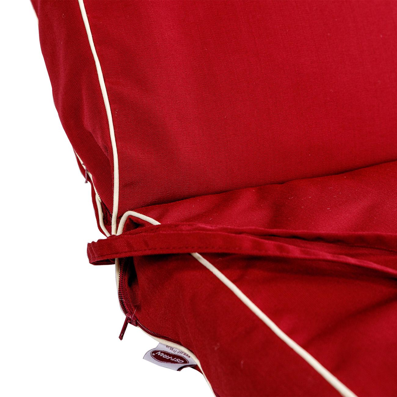 Матрас для шезлонга Ost-Fran LISA однотонный 2933 192x60х8 см Бордовый (3764) - фото 3 Матрас для шезлонга Ost-Fran LISA однотонный 2933 192x60х8 см Бордовый (3764) - фото 3