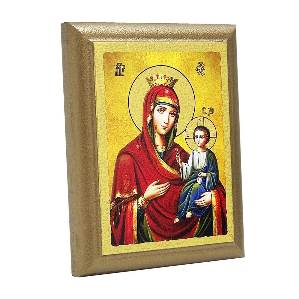 Ікона Богородиця Іверська 9х12 см (11558-9x12) Ікона Богородиця Іверська 9х12 см (11558-9x12)