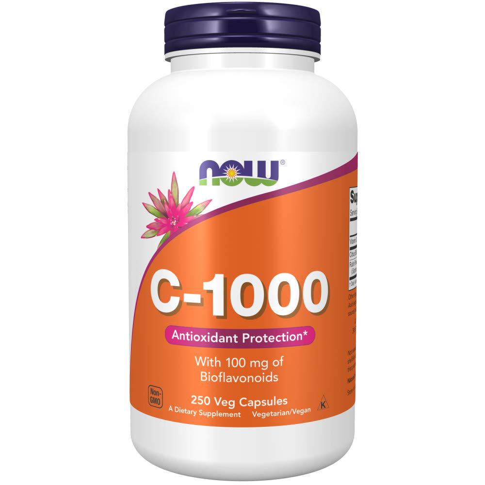 Витамин С с биофлавоноидами Now Vitamin C-1000 with Bioflavonoids 250 veggie capsules