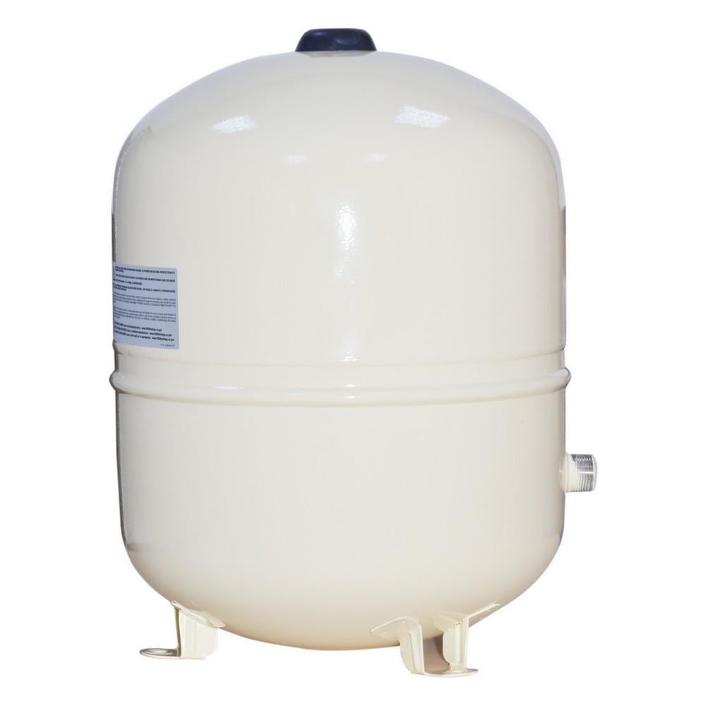 Розширювальний бак вертикальний Zilmet HYDRO-PLUS 50 л 1" NPT на ніжках Ø 380 мм 10 бар Beige (35551930)