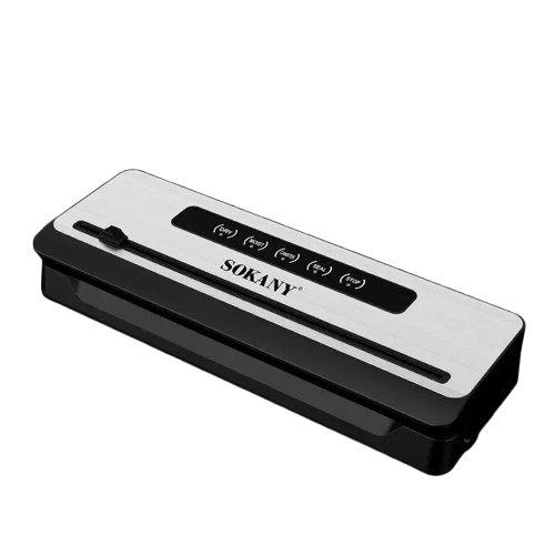 Упаковщик для пищевых продуктов вакуумный Sokany SK-133076 для сухих и влажных продуктов нержавеющая сталь 100 Вт 32 см (opt-105035)