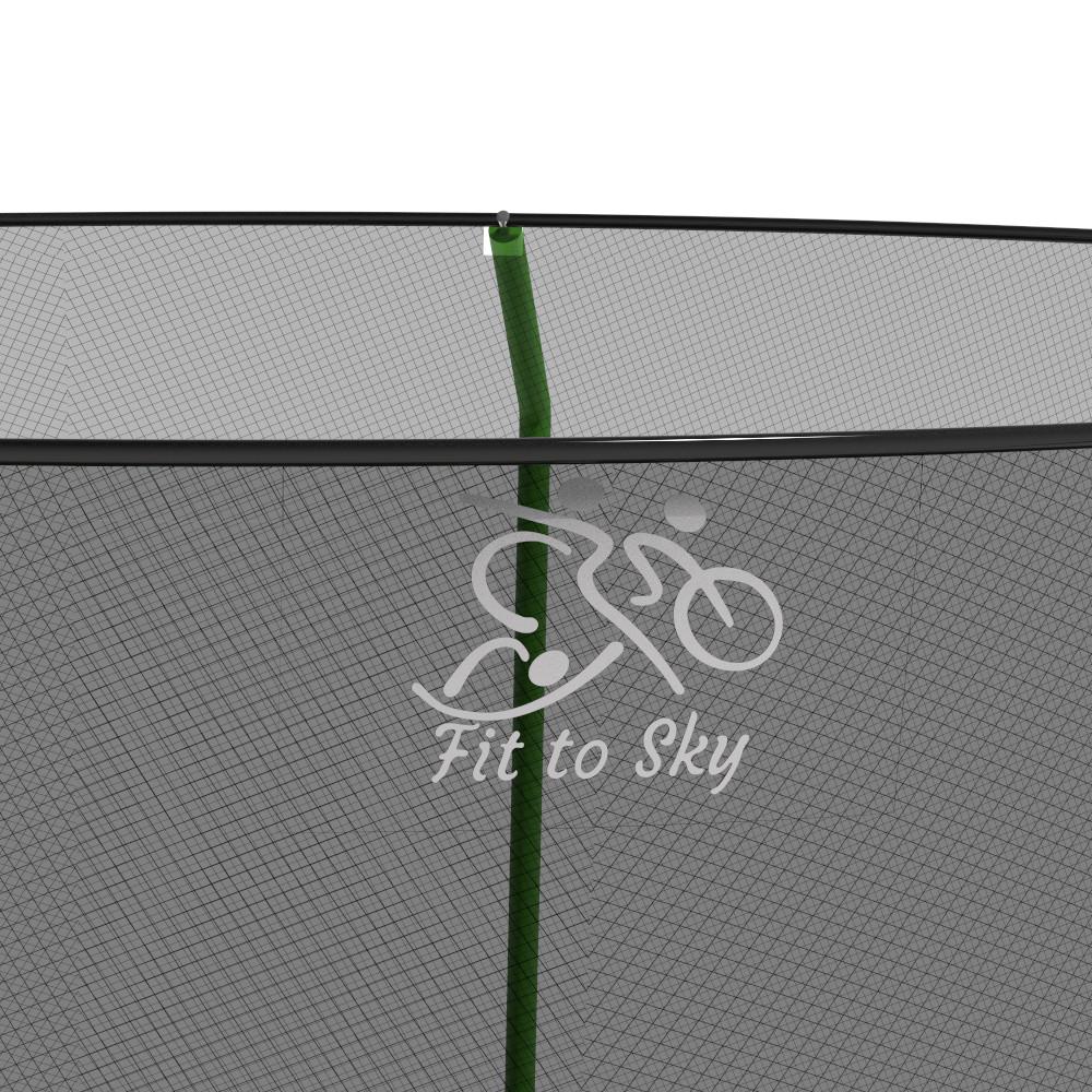 Батут FitToSky 183 см з внутрішньою сіткою та драбинкою 36 пружин Зелений (26994258) - фото 6 Батут FitToSky 183 см з внутрішньою сіткою та драбинкою 36 пружин Зелений (26994258) - фото 6