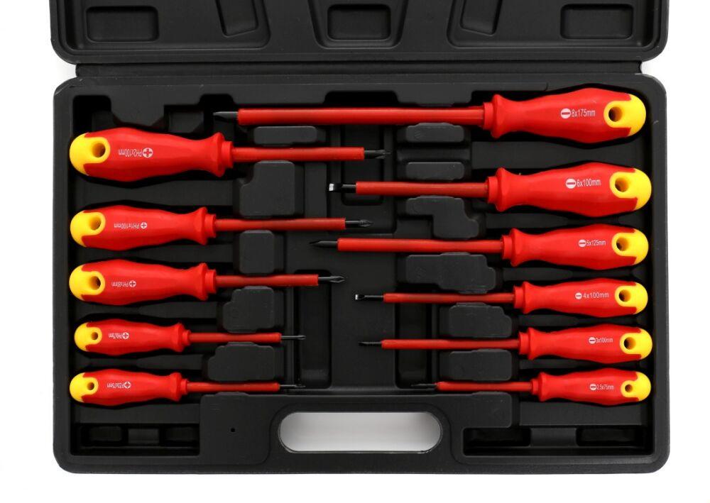 Набір викруток ізольованих TAGRED TA1066 12 шт. - фото 4 Набір викруток ізольованих TAGRED TA1066 12 шт. - фото 4