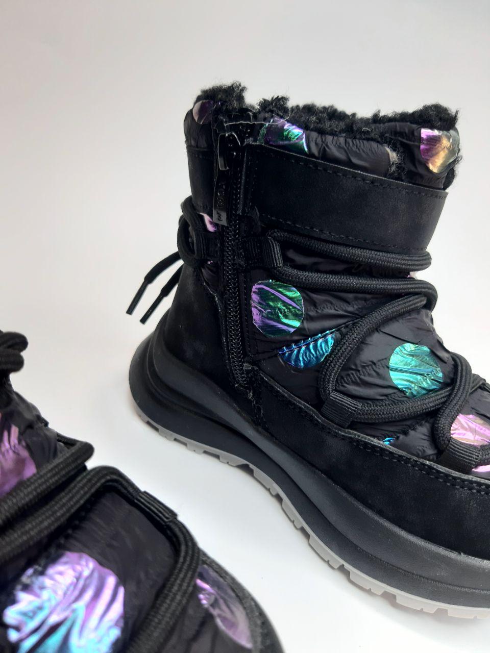 Черевики зимові TOM.M для дівчинки р. 29 18,9 см Чорний (11272 Е) - фото 4 Черевики зимові TOM.M для дівчинки р. 29 18,9 см Чорний (11272 Е) - фото 4