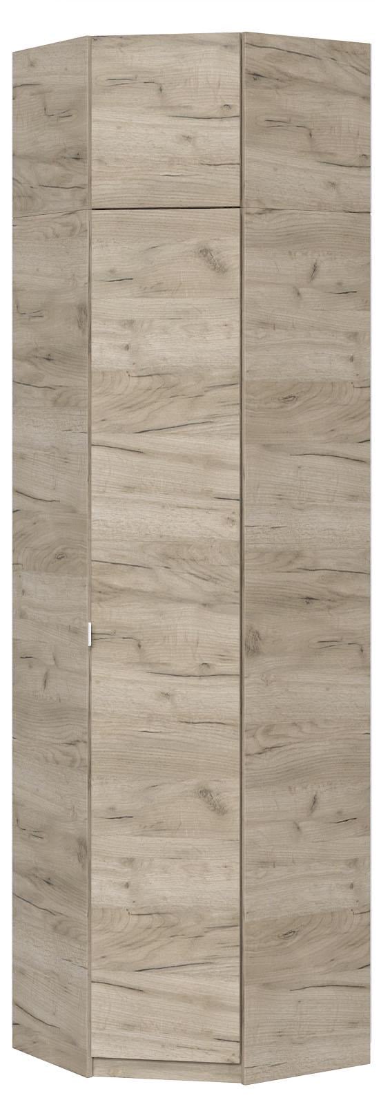 Шафа для одягу кутова розпашна Майстер Форм Тетріс 620х376х2400 мм Дуб крафт сірий (31906) - фото 1 Шафа для одягу кутова розпашна Майстер Форм Тетріс 620х376х2400 мм Дуб крафт сірий (31906) - фото 1