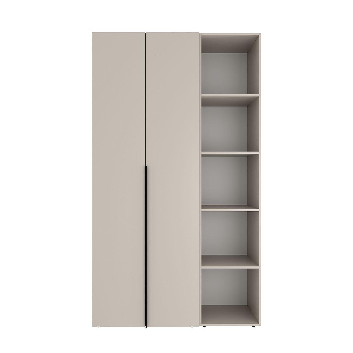 Шкаф распашной комбинированный ART IN HEAD №11 Light 1200x500x2200 мм Кашемир (GALTK01114000000) - фото 1 Шкаф распашной комбинированный ART IN HEAD №11 Light 1200x500x2200 мм Кашемир (GALTK01114000000) - фото 1