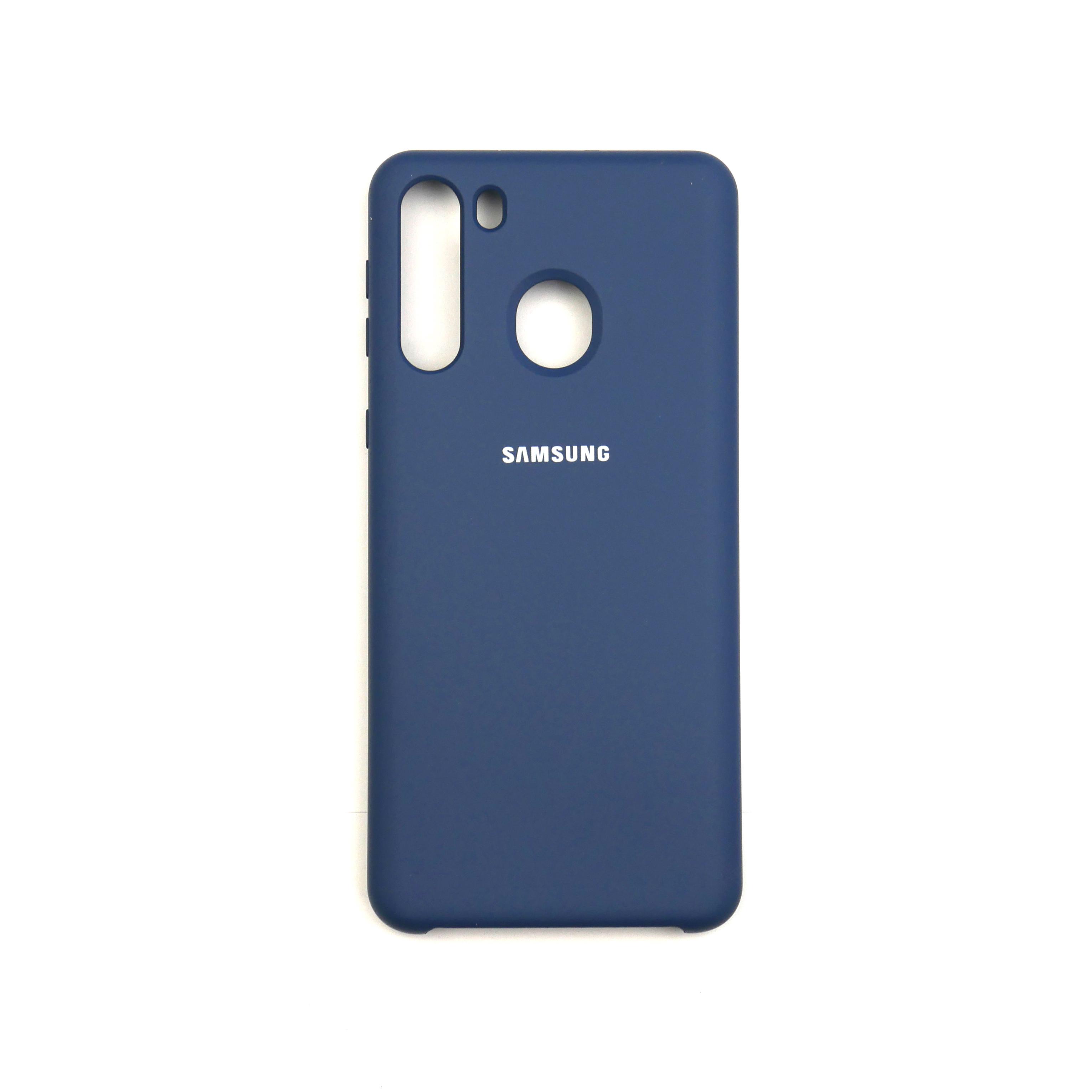 Чехол Jelly Silicone Case Samsung A21 Sea Blue (20)